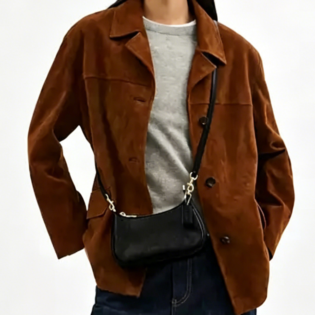 Diagonal Stitch Gold Chain Convertible Mini Hobo Shoulder Crossbody Bag